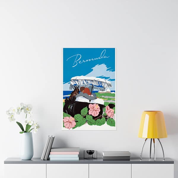 18099967820133604970_2048.jpeg Bermuda - Adolph Treidler (c. 1940-50) - Vintage Travel Poster Print