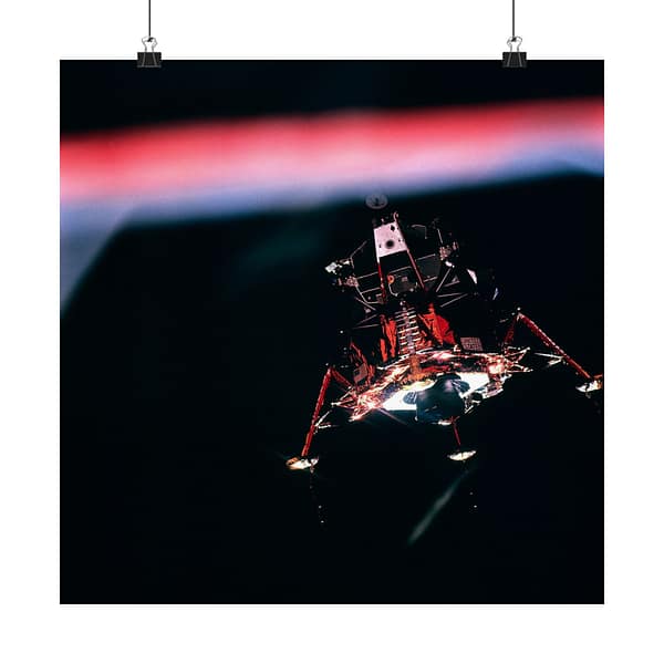 1834191220893170237_2048.jpeg Onboard Apollo 11, Eagle Prior to Descent to the Moon - NASA (1969) - Space Age Poster Print