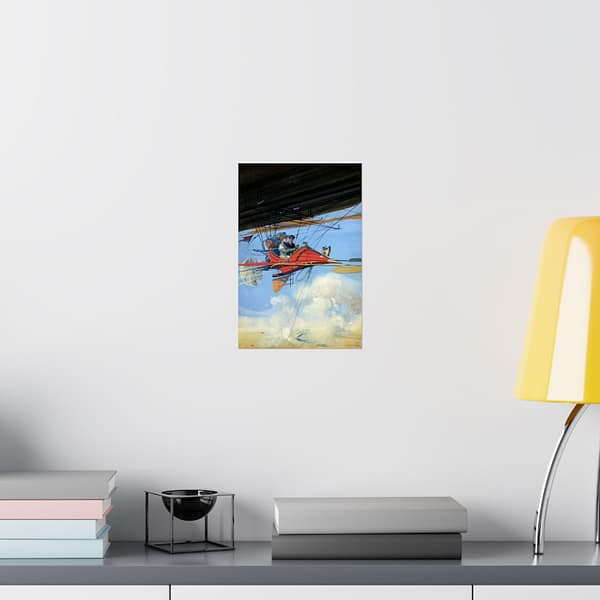 2071528664688096794_2048.jpeg Vintage Air Travel - Harry Grant Dart - Vintage Art Poster Print
