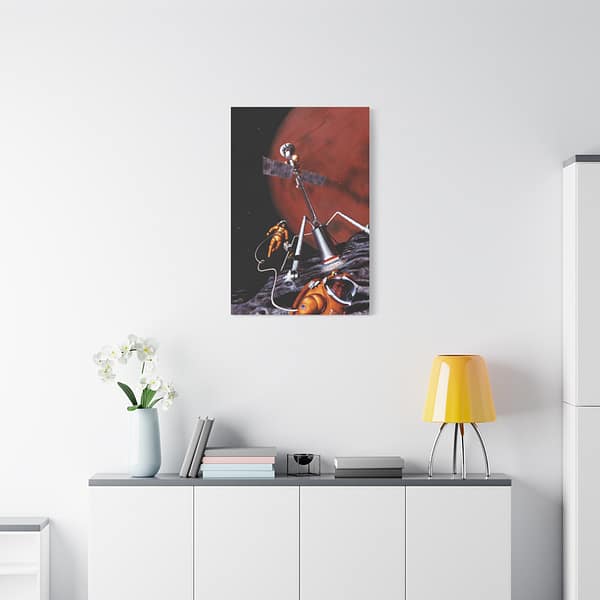 2162700919303294827_2048.jpeg Possible Exploration Programs - NASA, Pat Rawlings (1986) - Space Age Canvas Print