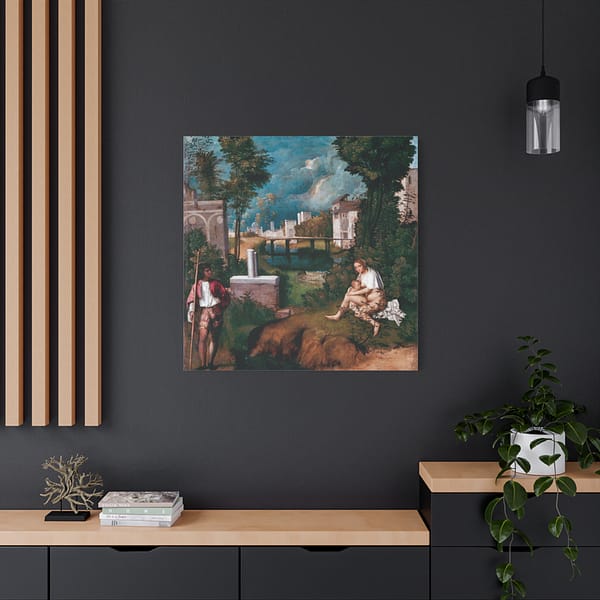 2183128202433042467_2048.jpeg The Tempest - Giorgione (c. 1506-08) - Renaissance Canvas Print