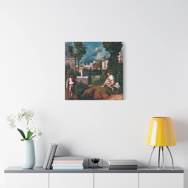 2222449903335417850_2048.jpeg The Tempest - Giorgione (c. 1506-08) - Renaissance Canvas Print