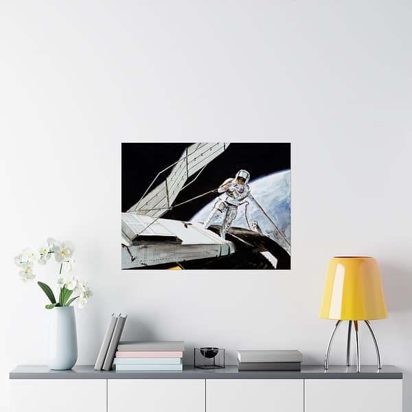 2259144388978033661_2048.jpeg Charles Conrad Jr., Skylab 2 Commander - NASA, Paul Fjeld (1973) - Space Age Poster Print