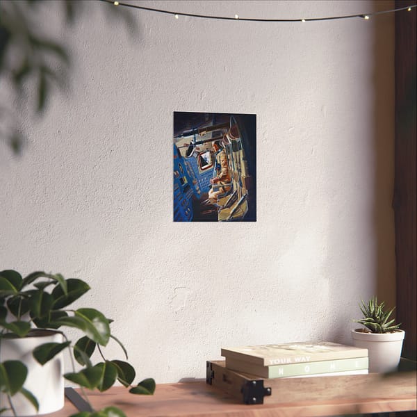 2290953472766818040_2048.jpeg Apollo 12 Command Module Concept - NASA (1969) - Space Age Poster Print