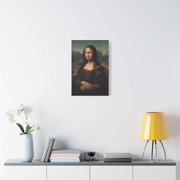 2923823893656110008_2048.jpeg Mona Lisa - Leonardo da Vinci (c. 1503-06) - Renaissance Canvas Print