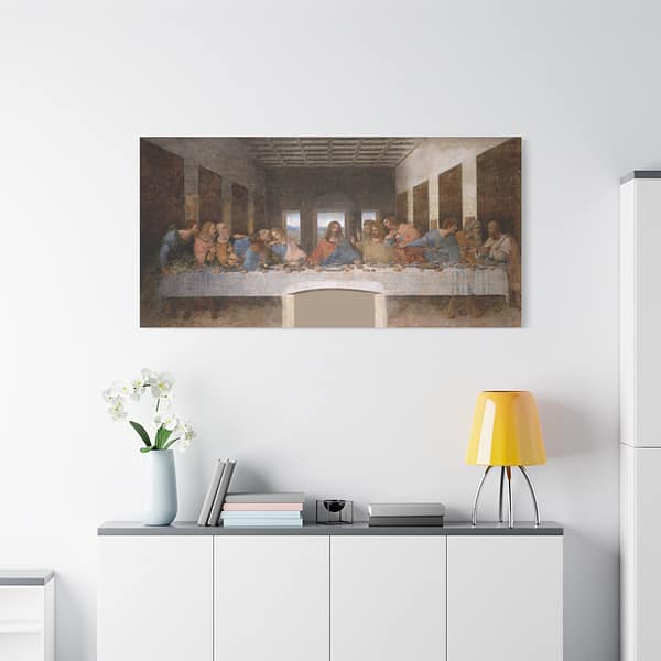 3150279488771461328_2048.jpeg The Last Supper - Leonardo da Vinci (c. 1495-98) - Renaissance Canvas Print