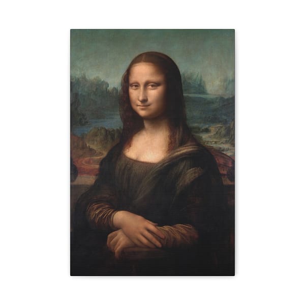 3293346583531350699_2048.jpeg Mona Lisa - Leonardo da Vinci (c. 1503-06) - Renaissance Canvas Print