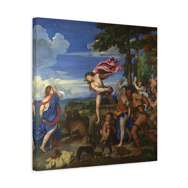 3477177902449419320_2048.jpeg Bacchus and Ariadne - Titian (c. 1520-23) - Renaissance Canvas Print