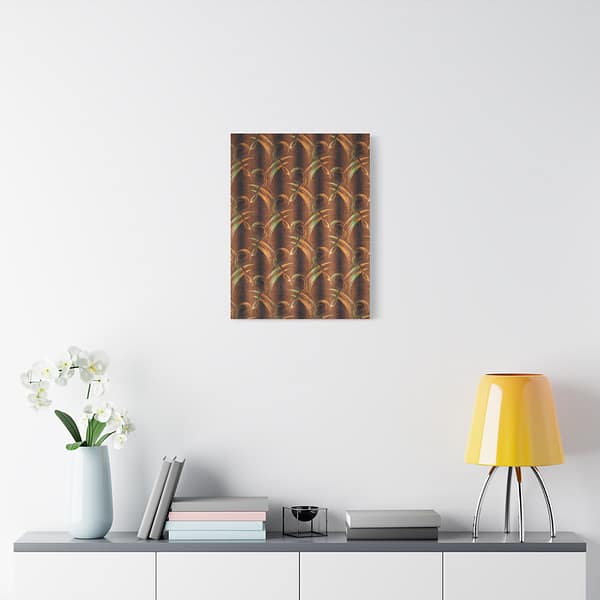 3524791067127923974_2048.jpeg Stylized Leaf Velvet Fabric Pattern (c. 1930s) - Art Deco Canvas Print