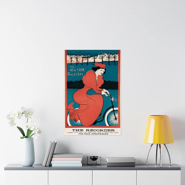 3534248640199425996_2048.jpeg The New York Recorder - G. F. Scotson-Clark (1895) - Art Nouveau Poster Print