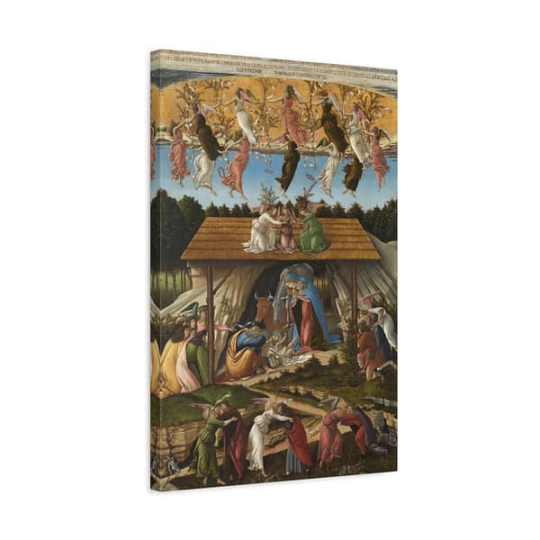 3607099154243737361_2048.jpeg The Mystical Nativity - Sandro Botticelli (1500-01) - Renaissance Canvas Print