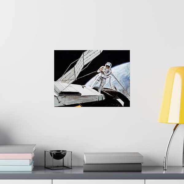 3886243754025069825_2048.jpeg Charles Conrad Jr., Skylab 2 Commander - NASA, Paul Fjeld (1973) - Space Age Poster Print
