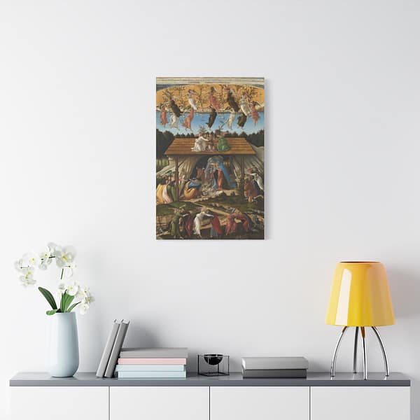 3981992359606654819_2048.jpeg The Mystical Nativity - Sandro Botticelli (1500-01) - Renaissance Canvas Print