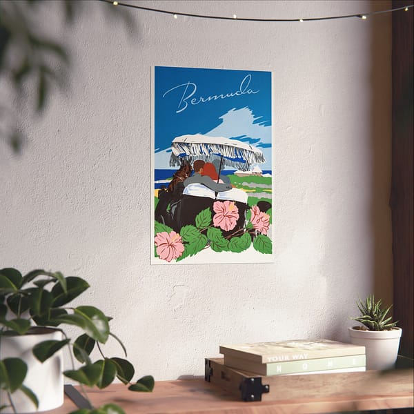 4063197053040386210_2048.jpeg Bermuda - Adolph Treidler (c. 1940-50) - Vintage Travel Poster Print
