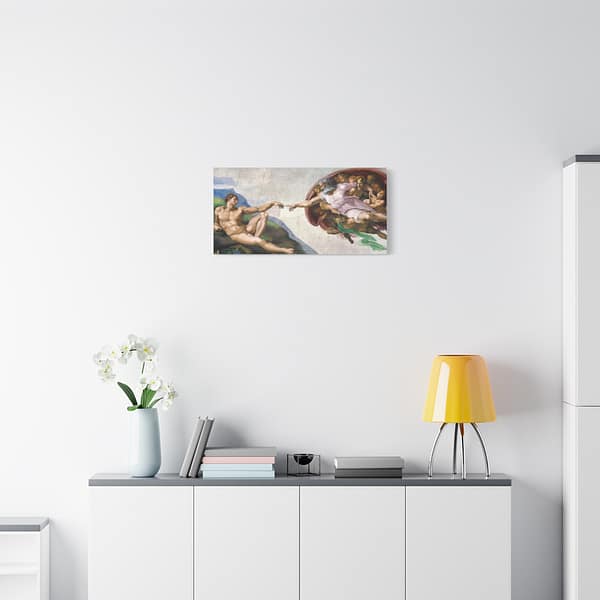 4133509271565390830_2048.jpeg The Creation of Adam - Michelangelo (c. 1508-12) - Renaissance Canvas Print