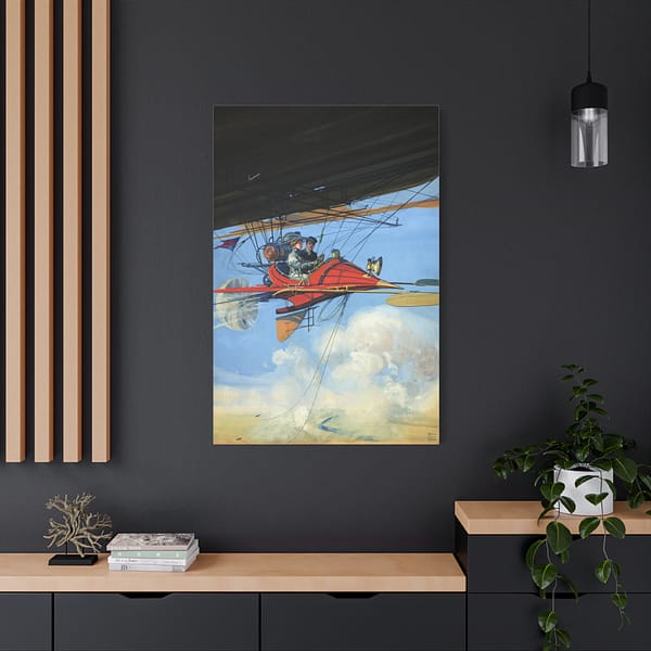 4154904603962418148_2048.jpeg Vintage Air Travel - Harry Grant Dart - Vintage Art Canvas Print