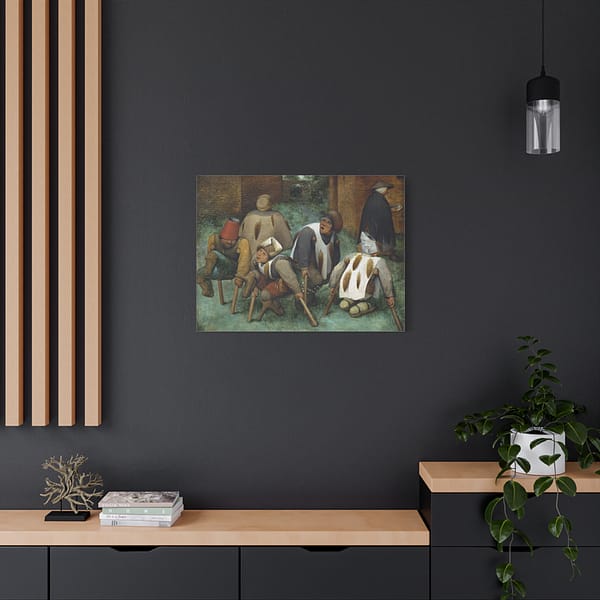 4278353624730430425_2048.jpeg The Beggars - Pieter Bruegel the Elder (1568) - Renaissance Canvas Print