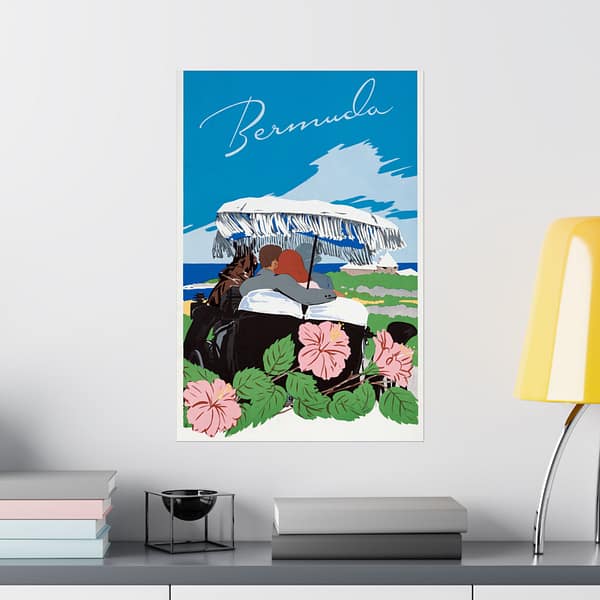 4469626639421060605_2048.jpeg Bermuda - Adolph Treidler (c. 1940-50) - Vintage Travel Poster Print
