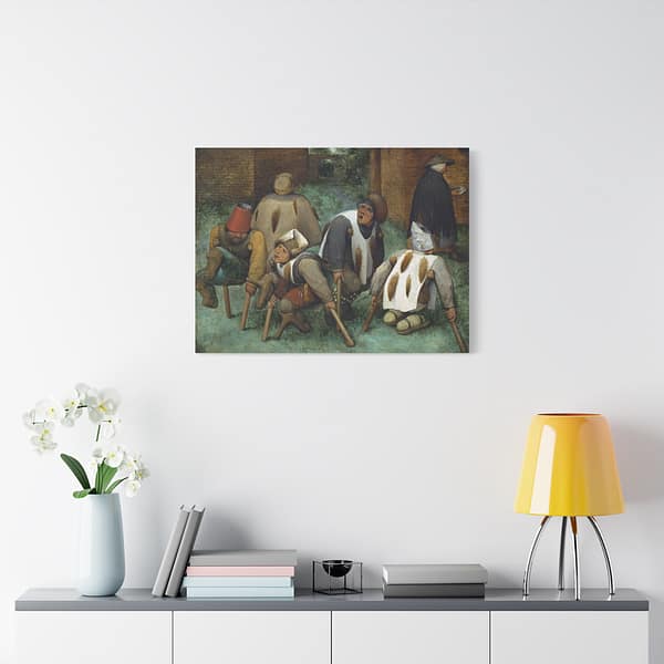 447386106857859488_2048.jpeg The Beggars - Pieter Bruegel the Elder (1568) - Renaissance Canvas Print