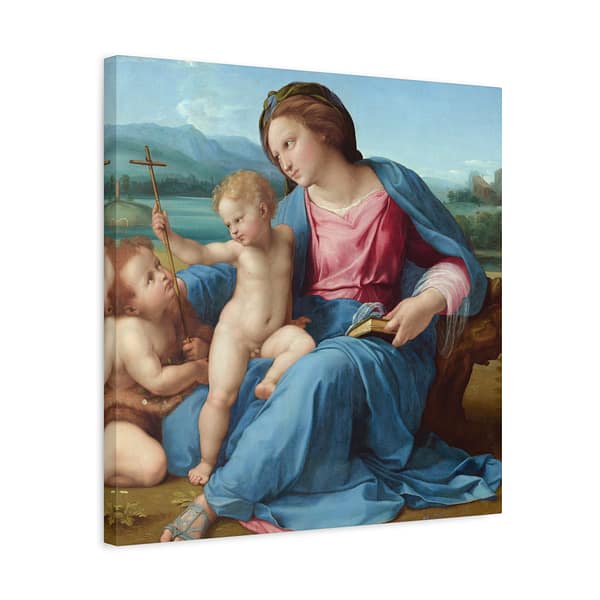 4479204121096991071_2048.jpeg The Alba Madonna - Raphael (c. 1510) - Renaissance Canvas Print