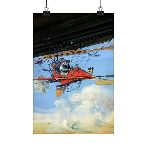 4614991775681341916_2048.jpeg Vintage Air Travel - Harry Grant Dart - Vintage Art Poster Print