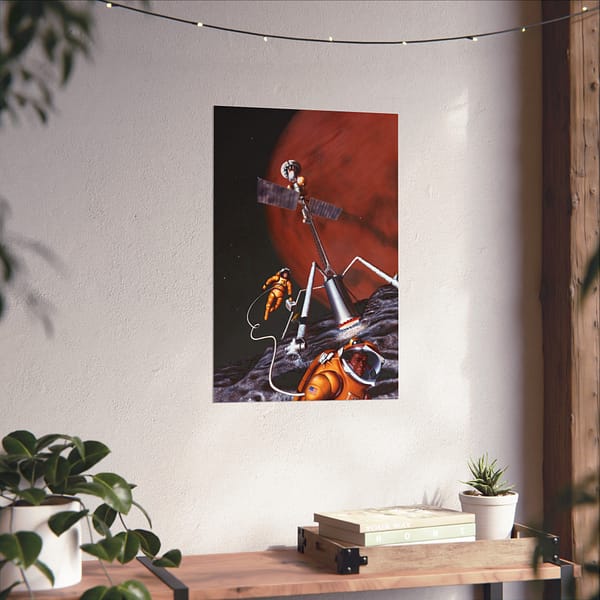 4678489885367970976_2048.jpeg Possible Exploration Programs - NASA, Pat Rawlings (1986) - Space Age Poster Print