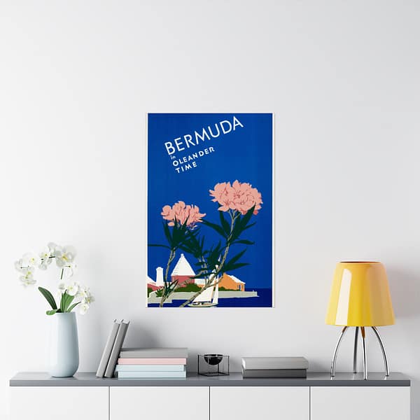 4840894477448219797_2048.jpeg Bermuda in Oleander Time Adolph Treidler (1952) - Vintage Travel Poster Print