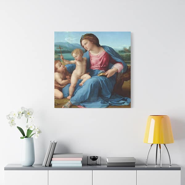 5005439257486356987_2048.jpeg The Alba Madonna - Raphael (c. 1510) - Renaissance Canvas Print