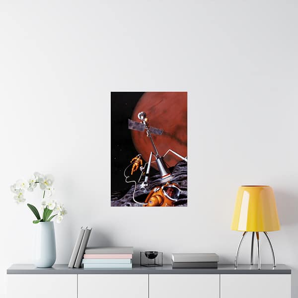 5094258335366908313_2048.jpeg Possible Exploration Programs - NASA, Pat Rawlings (1986) - Space Age Poster Print