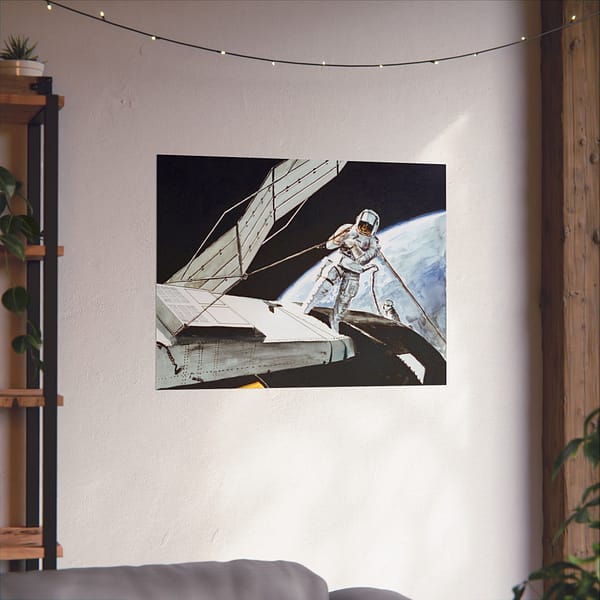 5107131688708816579_2048.jpeg Charles Conrad Jr., Skylab 2 Commander - NASA, Paul Fjeld (1973) - Space Age Poster Print