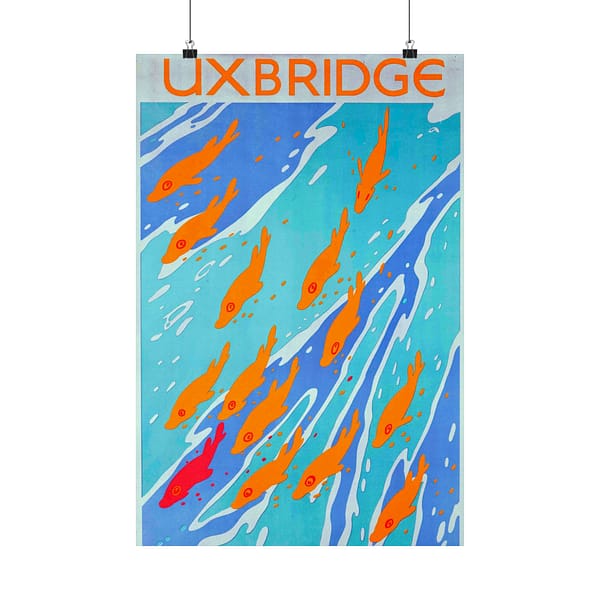 5285501900634141627_2048.jpeg Uxbridge - Charles Paine (1921) - Vintage Travel Poster Print