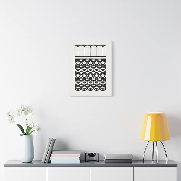 537700143156949184_2048.jpeg Ornament of Scales (Ornament van Schubben) - Samuel Jessurun de Mesquita - Art Deco Canvas Print