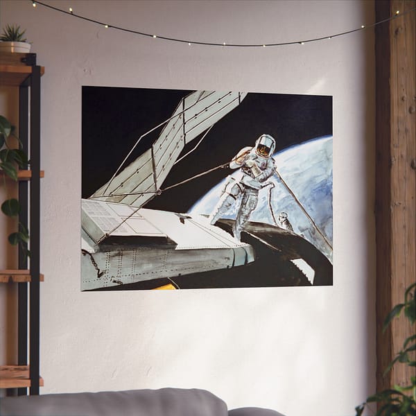 540946478013485073_2048.jpeg Charles Conrad Jr., Skylab 2 Commander - NASA, Paul Fjeld (1973) - Space Age Poster Print