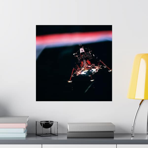 54775633002967039_2048.jpeg Onboard Apollo 11, Eagle Prior to Descent to the Moon - NASA (1969) - Space Age Poster Print