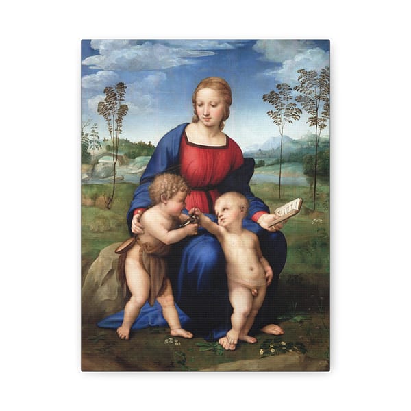5506161807821999121_2048.jpeg The Alba Madonna - Raphael (c. 1510) - Renaissance Canvas Print