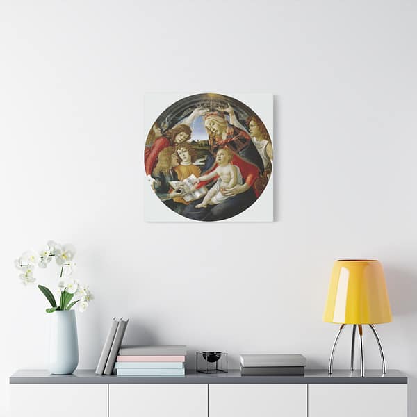 5783288317073426873_2048.jpeg The Madonna of the Magnificat - Sandro Botticelli (c. 1481-84) - Renaissance Canvas Print