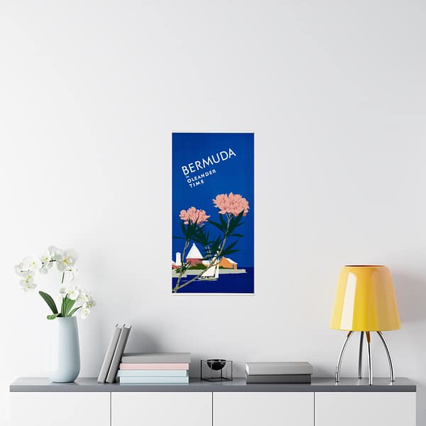 5842954619833951672_2048-1.jpeg Bermuda in Oleander Time Adolph Treidler (1952) - Vintage Travel Poster Print
