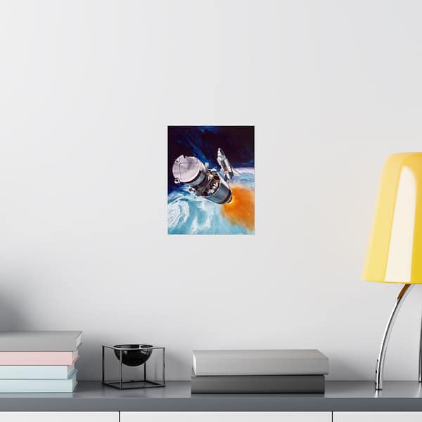 5955490510054776308_2048.jpeg Solar Polar Spacecraft Concept - NASA (1978) - Space Age Poster Print