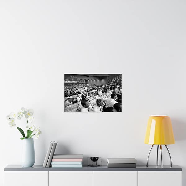5982924748462475808_2048.jpeg Kennedy Space Center Mission Control during Apollo 11 Launch - NASA (1969) - Space Age Poster Print