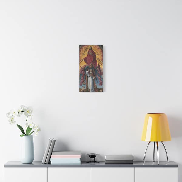 640055583541013309_2048.jpeg The Beaune Altarpiece (The Last Judgement) - Center Panel - Rogier van der Weyden (c. 1443-51) - Medieval Canvas Print