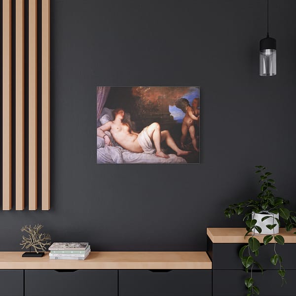 7094252506281824823_2048.jpeg Danaë - Titian (c. 1544-46) - Renaissance Canvas Print
