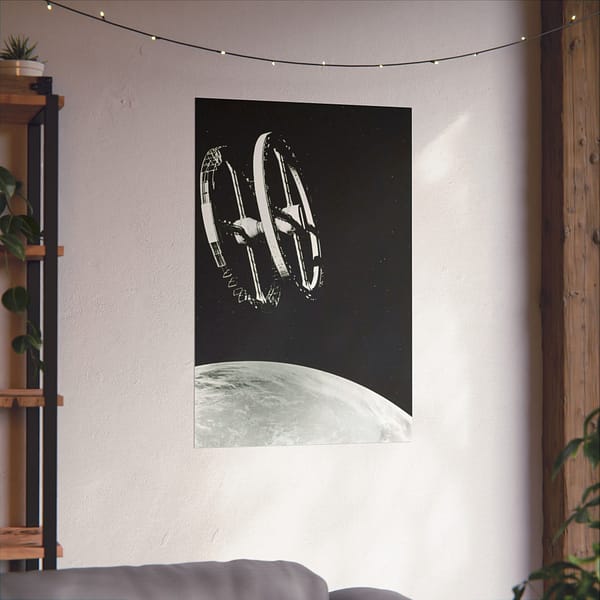 7125334769439507952_2048.jpeg 2001: A Space Odyssey Space Station - NASA (1968) - Space Age Poster Print