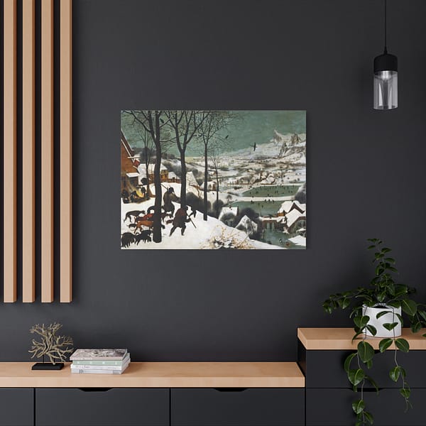 715525242759251699_2048.jpeg Hunters in the Snow - Pieter Bruegel the Elder (1565) - Renaissance Canvas Print