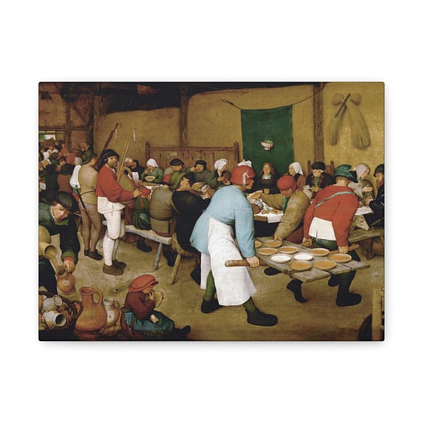728367062886267068_2048.jpeg The Peasant Wedding - Pieter Bruegel the Elder (1567) - Renaissance Canvas Print