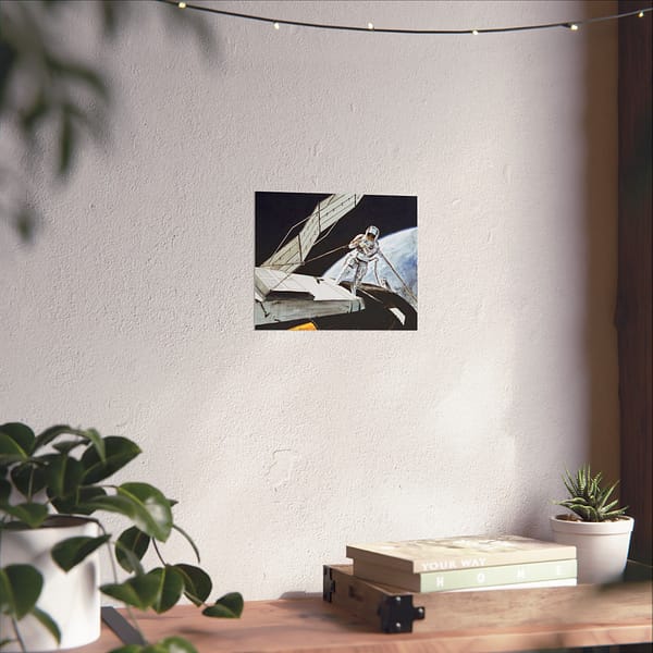7405827400066818506_2048.jpeg Charles Conrad Jr., Skylab 2 Commander - NASA, Paul Fjeld (1973) - Space Age Poster Print