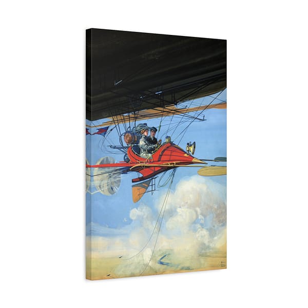 7564326744545795467_2048.jpeg Vintage Air Travel - Harry Grant Dart - Vintage Art Canvas Print