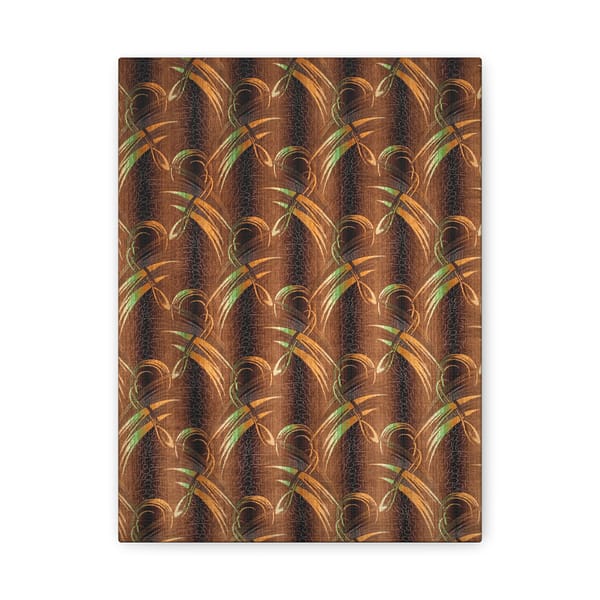 7678375497990591149_2048.jpeg Stylized Leaf Velvet Fabric Pattern (c. 1930s) - Art Deco Canvas Print