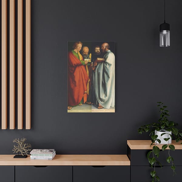 7915825303888934560_2048.jpeg The Four Apostles - Albrecht Dürer (1526) - Renaissance Canvas Print