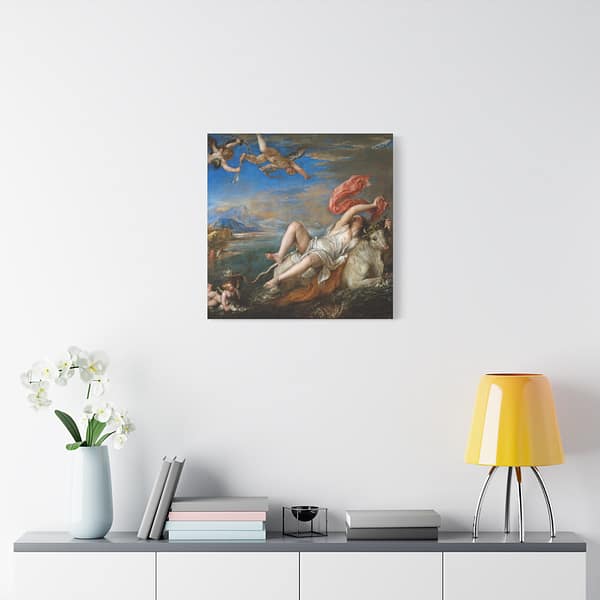 830656671352323896_2048.jpeg The Abduction of Europa - Titian (c. 1560-62) - Renaissance Canvas Print