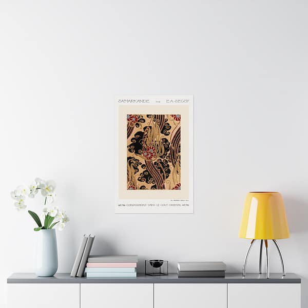 8538353899577533016_2048.jpeg Flower Pattern Stencil Print - Compositions dans le Gout Oriental - E. A. Séguy (1914) - Art Deco Poster Print